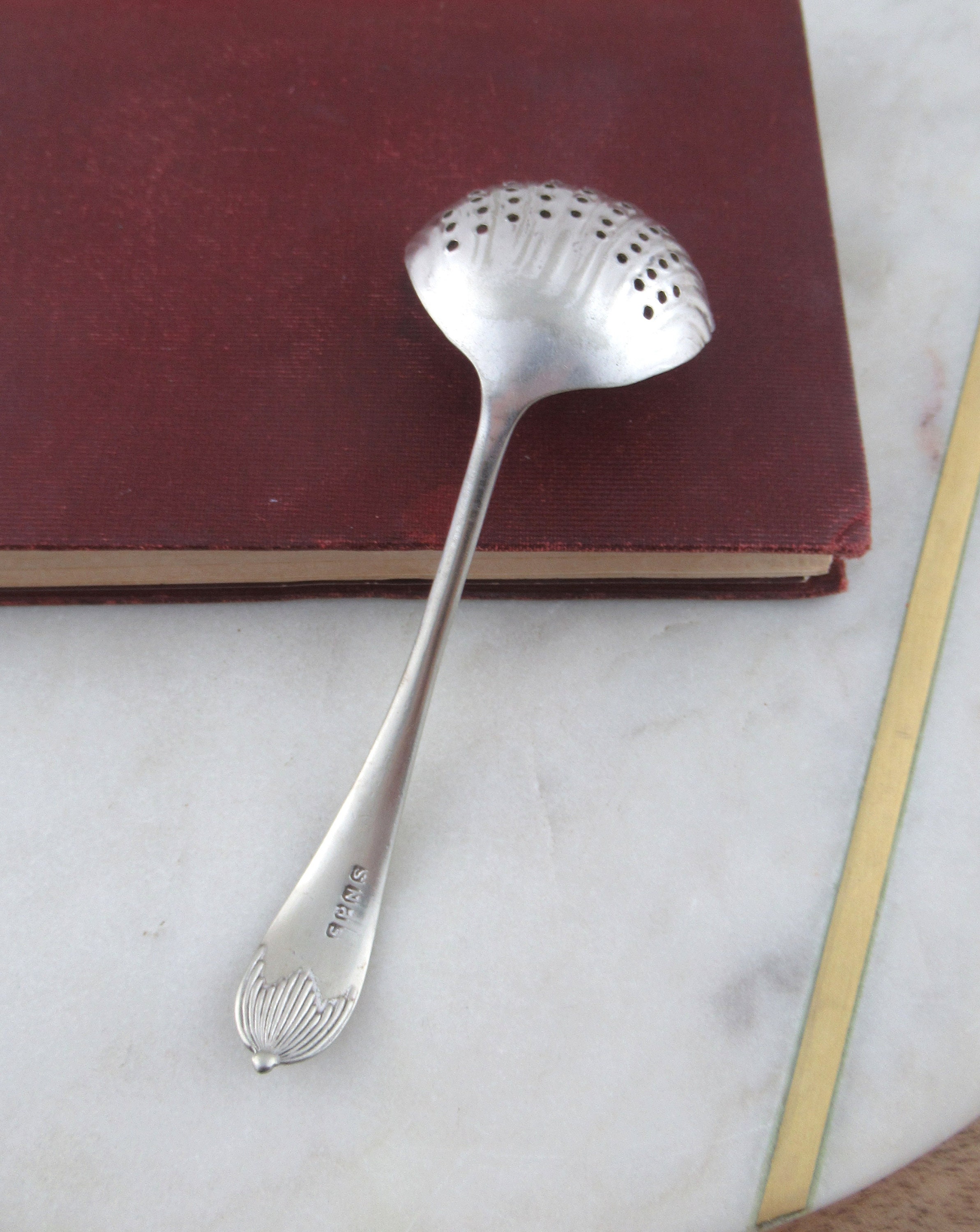 Vintage Silver Plated Tea Strainer Spoon Tea Bag Spoon Etsy Australia