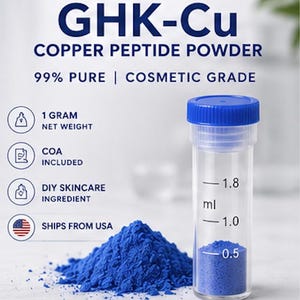 3 grams ghk cu raw blue powder Copper Peptide GHK-Cu Copper Powder, CAS 49557-75-7,
