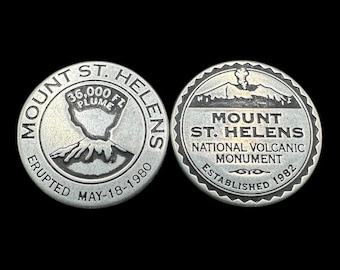 Mount St Helens Monument National Parks NPS Token National Parks