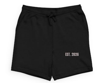 EST. 2026 Men's Sweatshorts | Minimalist Shorts