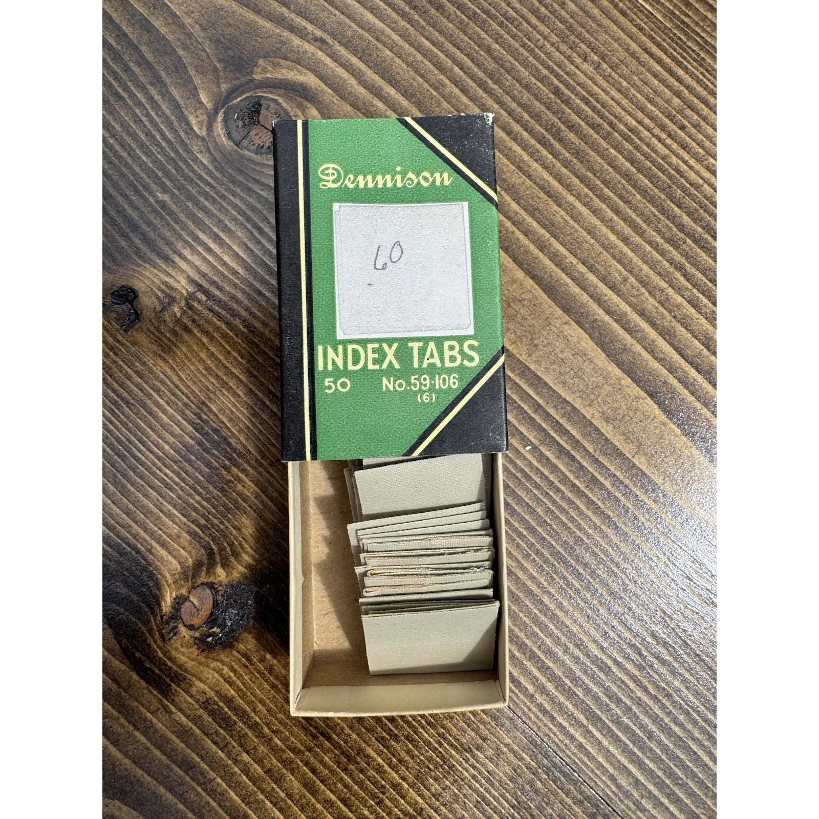 Dennison Index Tabs - Etsy