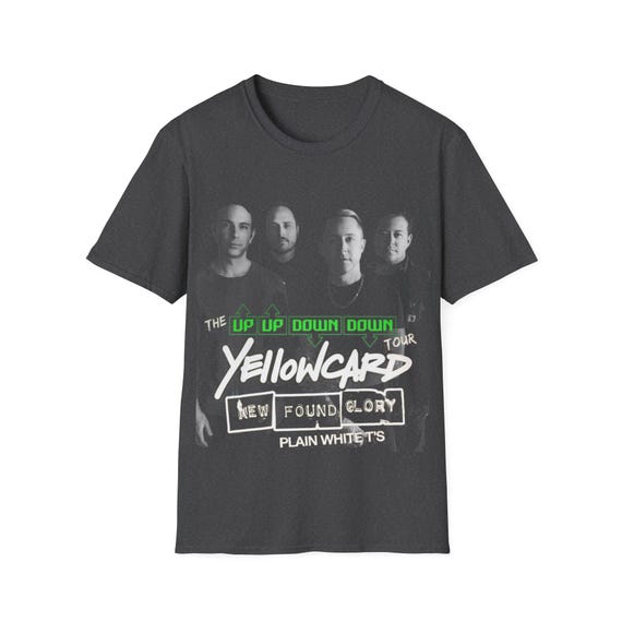 Yellowcard Tour 2026 T-shirt | New Found Glory Band | Youthshirt