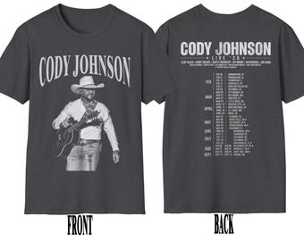 Vintage Cody Johnson T-Shirt | Live 2026 | Youthshirt, Sweater, Hoodie