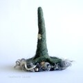 Needle felted gnome, Felted Gnome, Needle Felted Scandinavian Gnome, Witch Gnome Felted Tomte Wool Nisse Hairy Gnome product logo