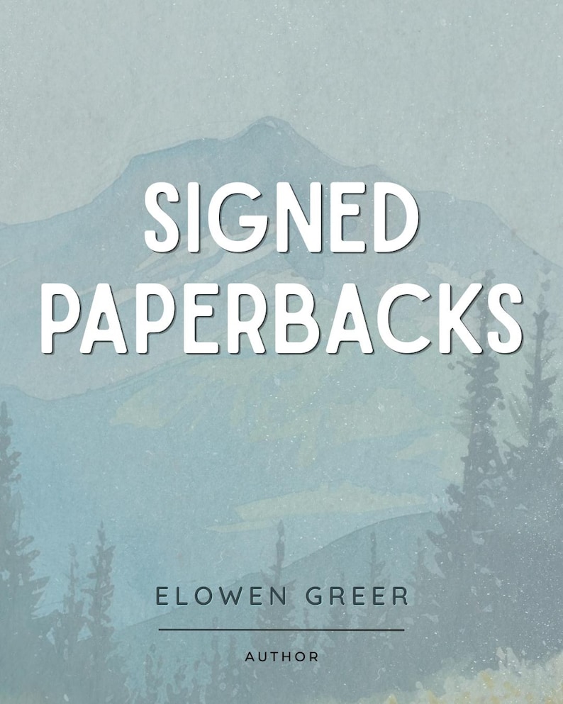 Älska mig inte av Elowen Greer — Signerad pocketbok bild 1