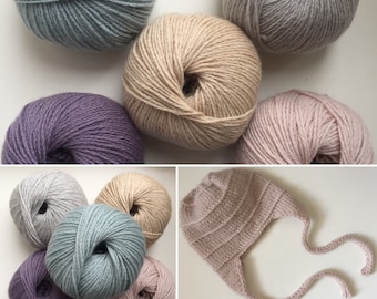 Strickbox Babymützchen ROMY mit Anleitung