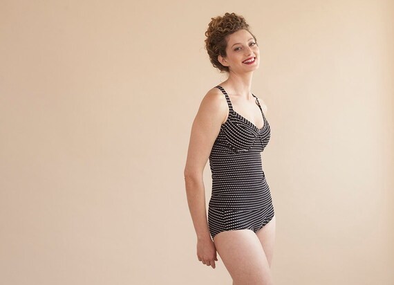 black swimsuit with underwire