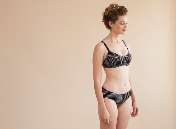 black women's bikini set