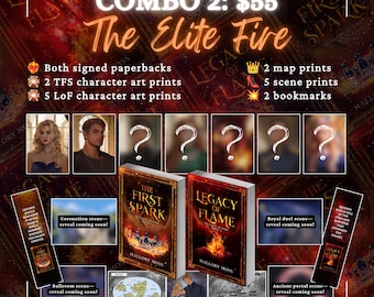 Elite Combo Paperback Bundle of The First Spark and Legacy of Flame