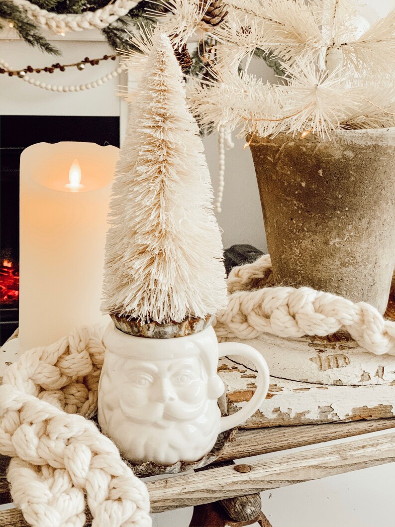 Knitted Cozy Yarn Garland Etsy