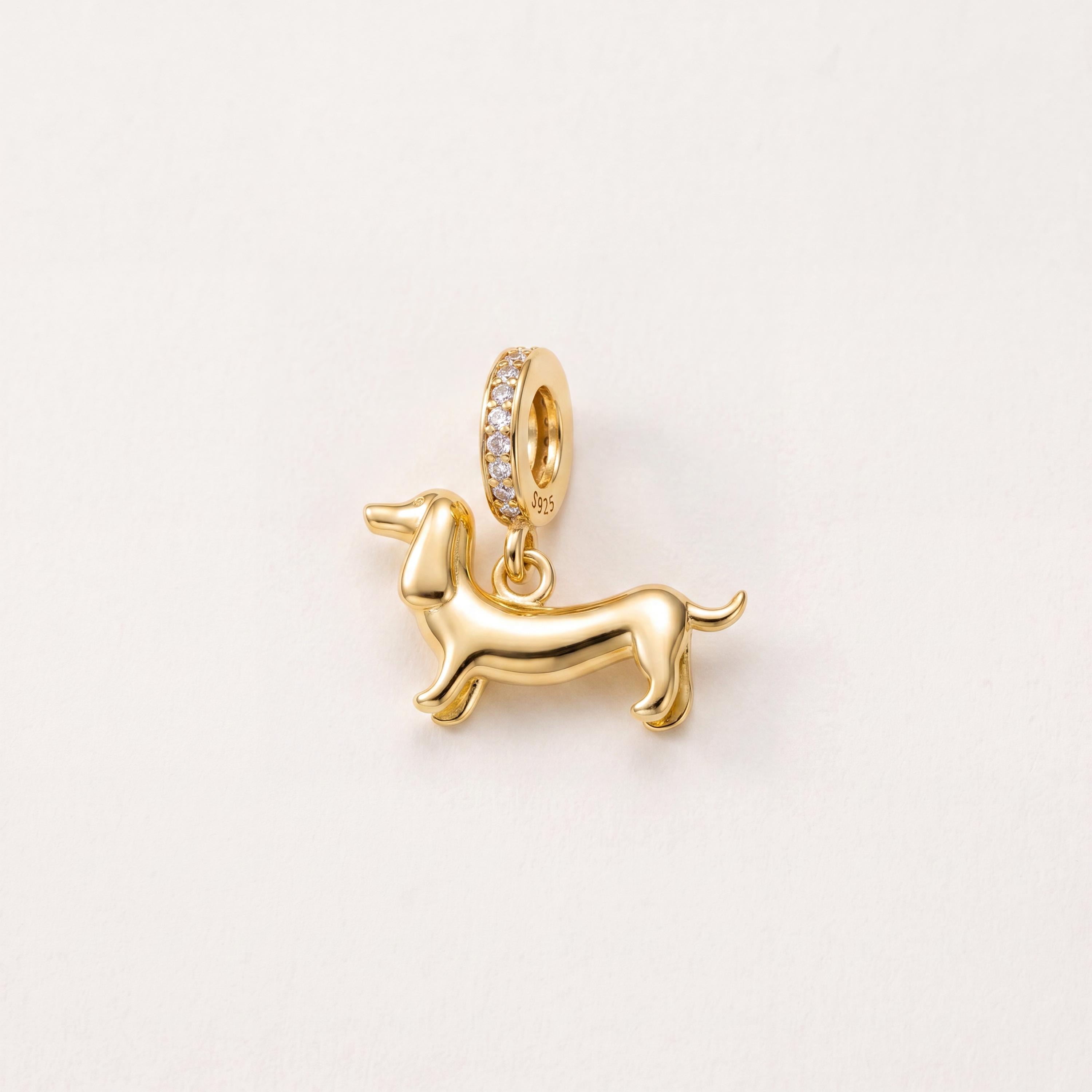 Pandora charms gold french bulldog charm - Etsy 日本
