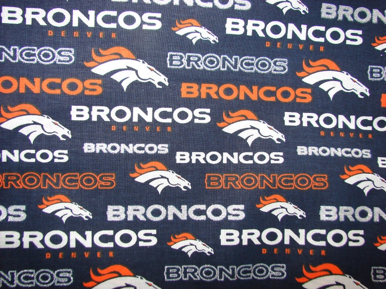 Denver Broncos Football fabric Hair Scrunchie, NFL team sport, women's accessories, Colorado Orange crush Blue, womans scrunchies, gifts image 5