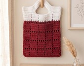 Crochet Mini Bag Pattern, Beginner Friendly Sacolinha Shoulder Bag (PDF Download)
