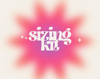 Sizing Kit - drücken Sie auf die Nägel
