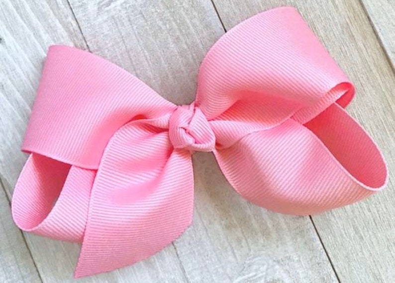 Toddler Bow Bows Bows for Girls Hair Bows PICK 4 Big Hair Bow Baby Bow Hair Bow Set No Slip Hair Clip Girls Hair Bows Girls Bow