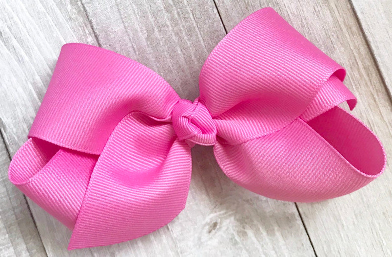 Blue and Pink Hair Bow Clips - wide 7
