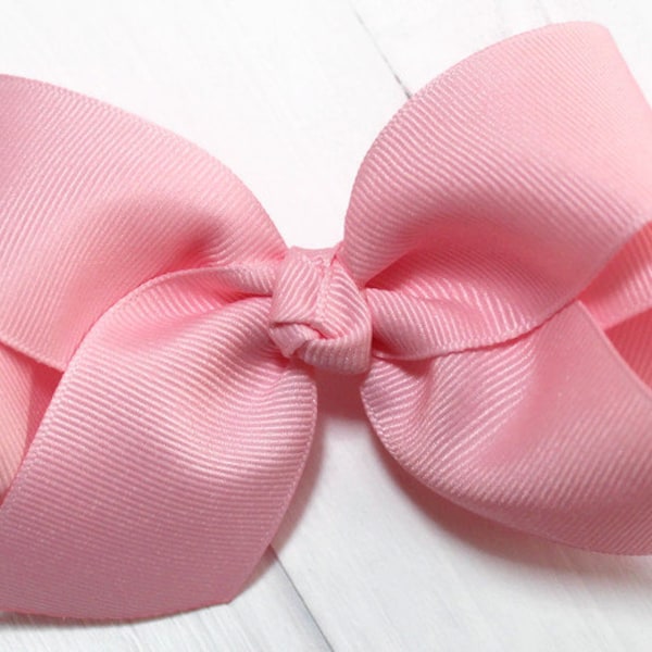 Blush Pink Bow for Hair Etsy