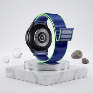 Nylon Sport Loop Watch Band No Gap Adjustable Strap