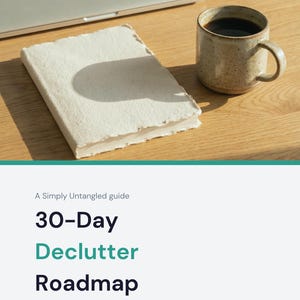 30-dagars färdplan för utrensning i PDF-format | Komplett plan för hemutrensning | Organisationsguide för direkt nedladdning