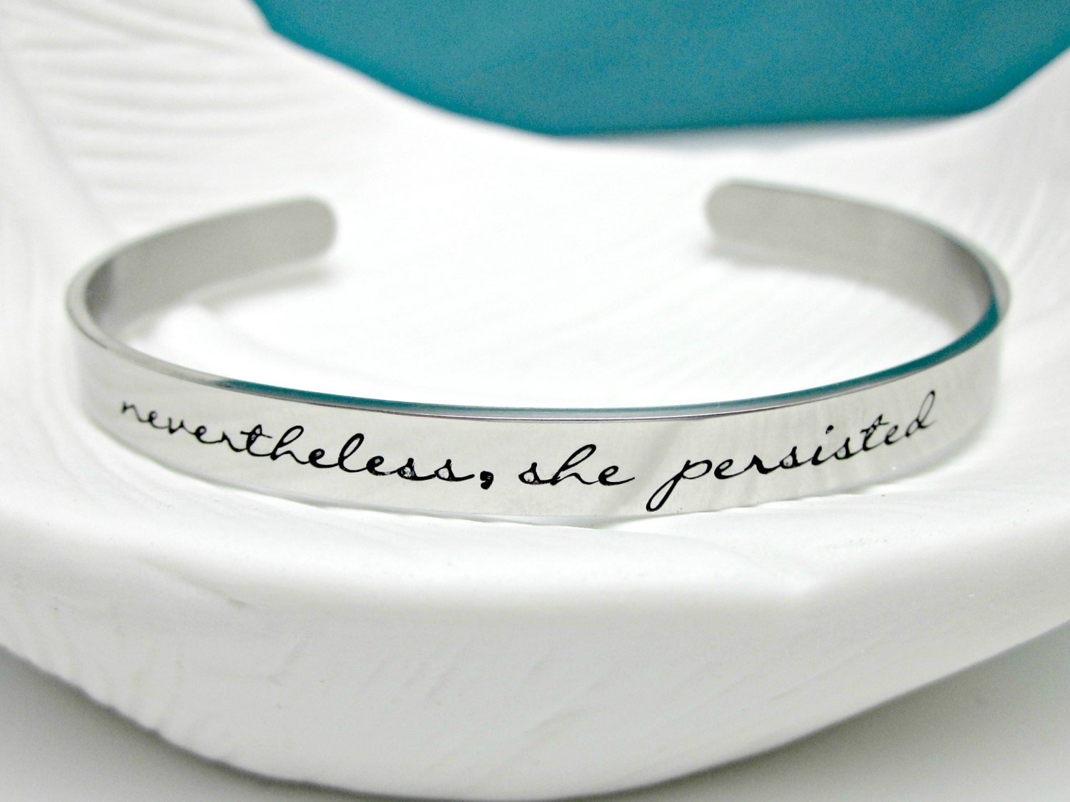 Nevertheless She Persisted Bracelet - Resist - Nasty Woman - Elizabet…