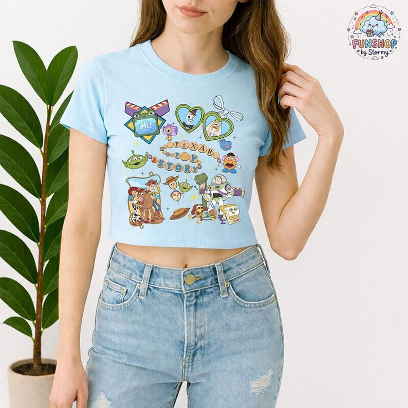 Comfort Colors I Knew It I Knew You Shirt, Disneyland Pixar TS Toy Story 5 Shirt, Toy Story Woody Buzz Lightyear Tee, Toy Story 5 Shirt image 3
