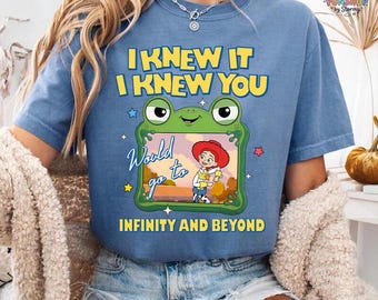 Toy Story 5 Shirt, I Knew It I Knew You Shirt, Infinity and Beyond Apparel, TS and Toy Story 5 Friendship Shirt, Woody Buzz Lightyear Shirt