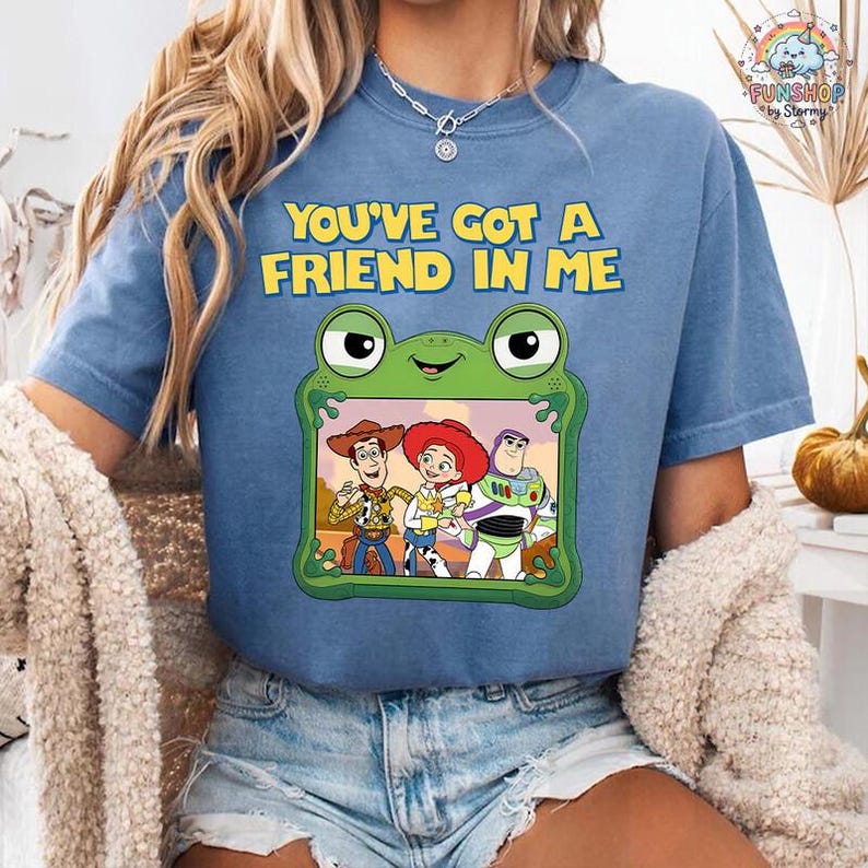 Comfort Colors Toy Story 5 Tee, I Knew It I Knew You Shirt, Long Live TS Shirt, You've Got a Friend in Me Tee, Toy Story 5 Shirt image 1