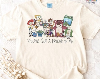 Toy Story 5 Comfort Colors Shirt, I Knew It I Knew You Shirt,  TS Toy Story 5 Tee, Comfort Colors You've Got a Friend in Me Shirt