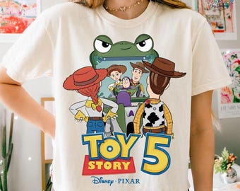 Comfort Colors I Knew It I Knew You Shirt, Disneyland Pixar TS Toy Story 5 Shirt, Toy Story Woody Buzz Lightyear Tee, Toy Story 5 Shirt