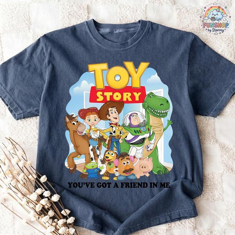 Toy Story 5 Shirt, I Knew It I Knew You Shirt, TS and Toy Story 5 Friendship Shirt, Comfort Colors You've Got a Friend in Me Toy Story 5 Tee image 2