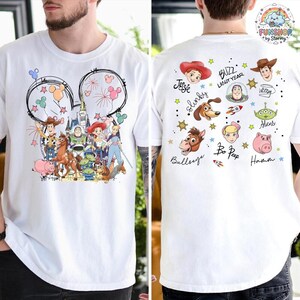 Toy Story Family Matching Shirt, Disneyland Family Trip T-Shirt, Buzz Lightyear Sweatshirt, Woody Dad Tee, Jessie Mom Shirt image 3