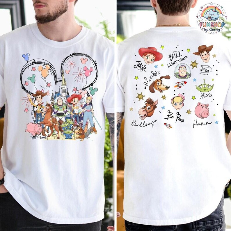 Toy Story Family Matching Shirt, Disneyland Family Trip T-Shirt, Buzz Lightyear Sweatshirt, Woody Dad Tee, Jessie Mom Shirt image 3