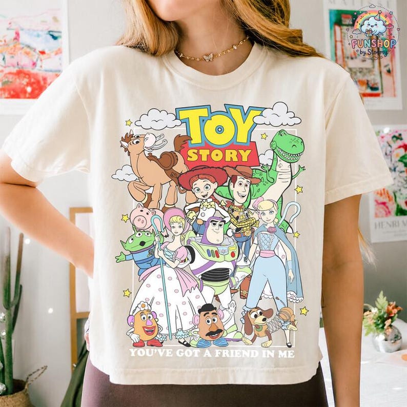 Comfort Colors Toy Story 5 Tee, I Knew It I Knew You Shirt, Long Live TS Shirt, You've Got a Friend in Me Tee, Toy Story 5 Shirt image 1