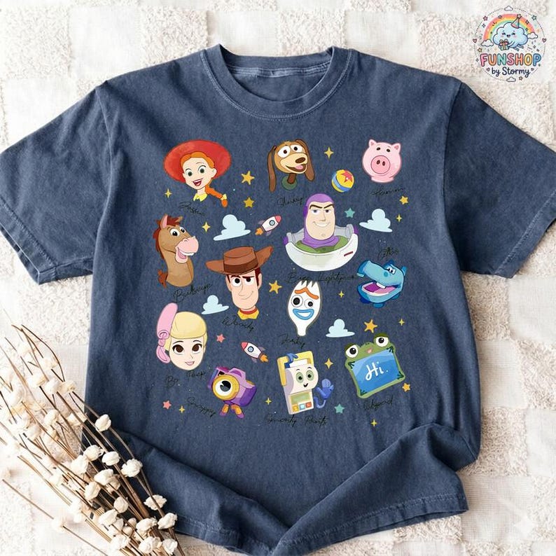 Comfort Colors Toy Story Shirt, I Knew It I Knew You Tee, TS and Toy Story 5 Tee, Woody Buzz Lightyear Shirt, You've Got a Friend Tee image 2
