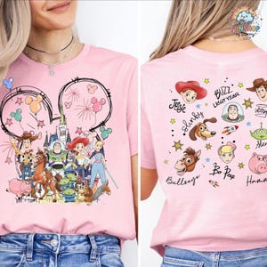 Toy Story Family Matching Shirt, Disneyland Family Trip T-Shirt, Buzz Lightyear Sweatshirt, Woody Dad Tee, Jessie Mom Shirt image 2