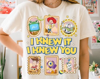 Comfort Colors Toy Story Shirt, I Knew It I Knew You Tee, TS and Toy Story 5 Tee, Woody Buzz Lightyear Shirt, You've Got a Friend Tee