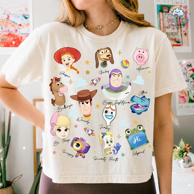 Comfort Colors Toy Story Shirt, I Knew It I Knew You Tee, TS and Toy Story 5 Tee, Woody Buzz Lightyear Shirt, You've Got a Friend Tee image 1