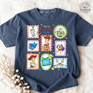 Comfort Colors Toy Story 5 Shirt, I Knew It I Knew You Shirt, TS and Toy Story 5 Shirt, Woody Buzz Lightyear Shirt, You've Got a Friend Tee Bild 1