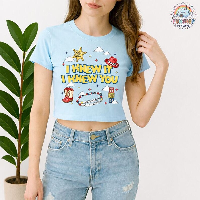 Camiseta Disneyland Pixar Toy Story 5 "Lo sabía, te conocía", camiseta TS y Toy Story 5, camiseta de cumpleaños de Toy Story 5, Toy Story cumple 5 años imagen 2