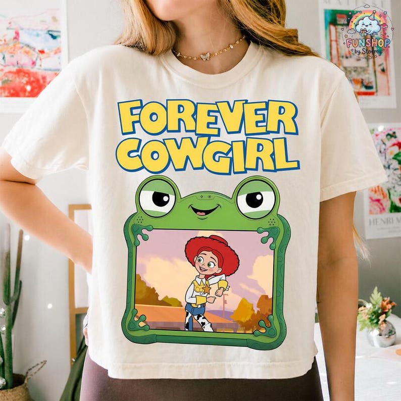 Disneyland Pixar Toy Story 5 I Knew It I Knew You Shirt, TS and Toy Story 5 Shirt, Forever Cowgirl T-Shirt, Comfort Colors Toy Story Jessie Bild 2
