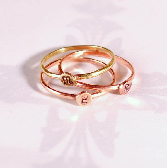 Personalised Organic Leaf Five Stone Family Ring - Handcrafted By Name My  Rings™
