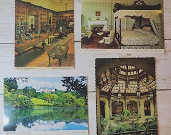 Vintage Biltmore Estate Postcards: Set of 4 (1960s)