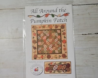 Kariepatch Designs All Around the Pumpkin Patch Quilt Pattern