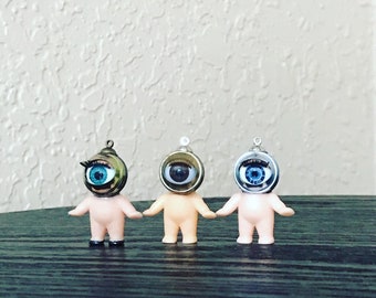 Custom brass baby doll eye kewpie for David