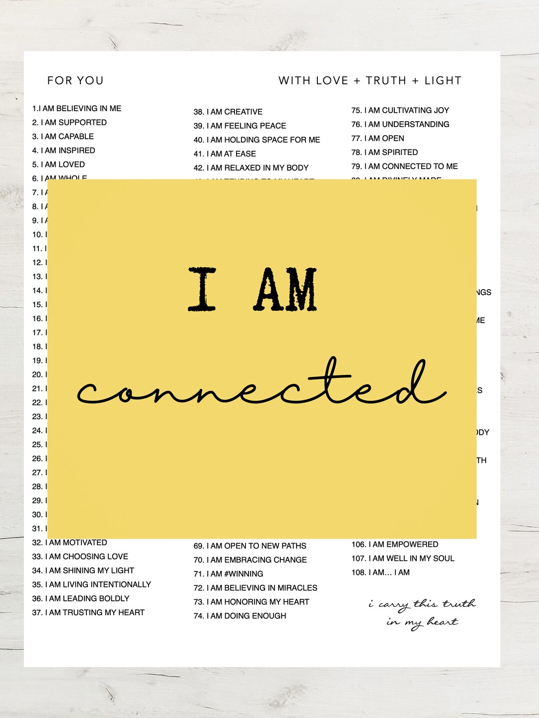 Cultivate Growth L 108 I AM Affirmations Guide Instant 