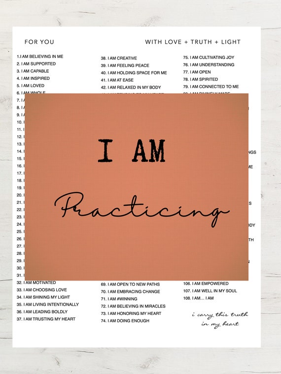 Cultivate Growth L 108 I AM Affirmations Guide Instant 