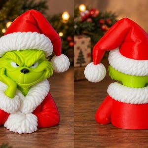Grinch 3d figure