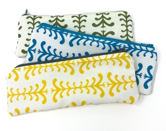 Zipper pouch, pencil pouch size.