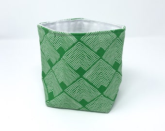 Reversible Fabric Storage Bucket