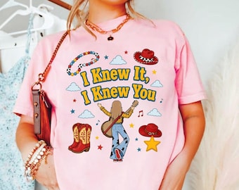 Toy Story 5 Comfort Colors Shirt, I Knew It, I Knew You Shirt, It's A TayStory, Disneyland Toy Story Birthday Shirt, Music Tee